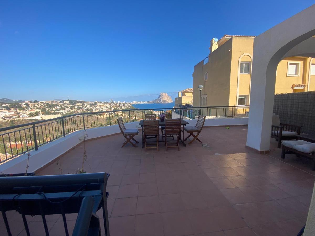 Chalet Adosado Con Vistas Al Mar Calp Extérieur photo