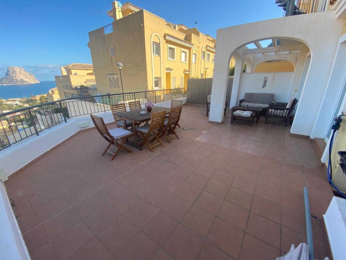 Chalet Adosado Con Vistas Al Mar Calp Extérieur photo